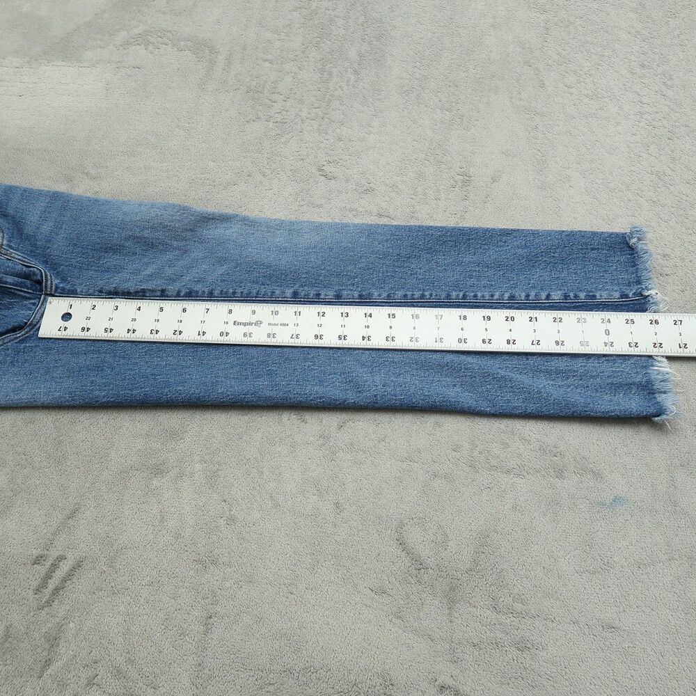 Abercrombie & Fitch Blue Wide Leg Jeans - Picture 16 of 16